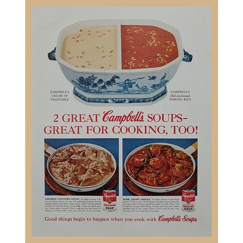 1961&#039; 2 GREAT SOUPS