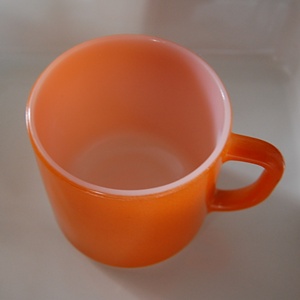 vintage federal mug - 오렌지