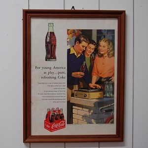 1953&#039; COCA-COLA (refreshing coke)