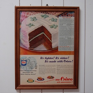 1950&#039; Crisco For Cakes 