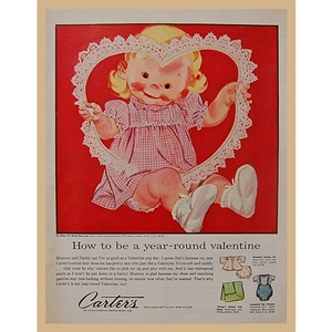 1957&#039; Carter&#039;s Valentine