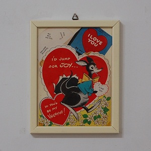 Vintage Valentine Card Frame#3