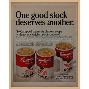 1968&#039; Campbell&#039;s with rice