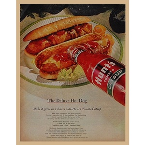 1963&#039; HUNT&#039;S HOT DOG