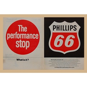 1970&#039; PHILLIPS 66 (2P SET)