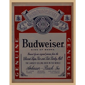 1968&#039; Budweiser Beers