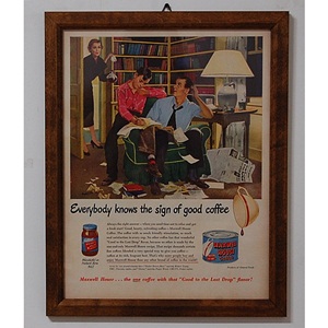 1950&#039; MAXWELL HOUSE COFFEE 