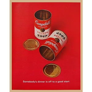 1963&#039; CAMPBELL&#039;S  SOUP GOOD