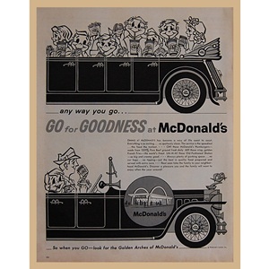 1962&#039; McDonald&#039;s  GO