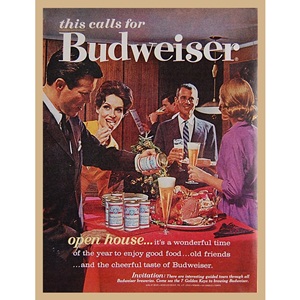 1962&#039; BUDWEISER open house 